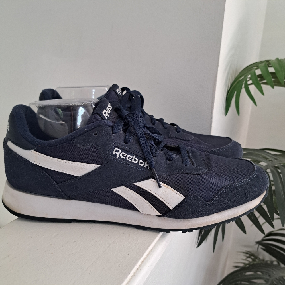 Reebok Royal Classic Jogger 3.0 Trainers Sneakers Navy/​White Men's Size 10.5